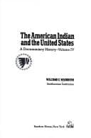 Tapa de The American Indian and the United States