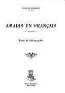 Tapa de Amadis en français