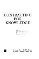 Tapa de Contracting for knowledge