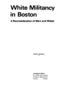 Tapa de White militancy in Boston
