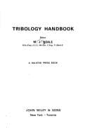 Tapa de Tribology handbook