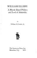 Tapa de William Ellery: a Rhode Island politico and Lord of Admiralty