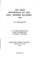 Tapa de Les vrais pourtraits et vies des hommes illustres (1584)