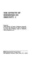Tapa de The Effects of hormones on immunity
