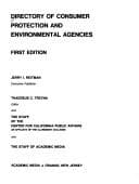 Tapa de Directory of consumer protection and environmental agencies
