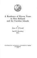 Tapa de A residence of eleven years in New Holland and the Caroline Islands