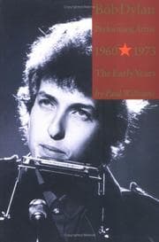 Tapa de Bob Dylan Performing Artist 1960-1973