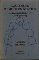 Tapa de Coulomb's memoir on statics