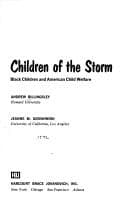 Tapa de Children of the storm: black children and American child welfare