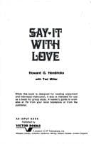 Tapa de Say it with love