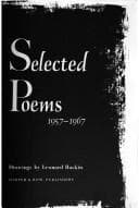 Tapa de Selected poems, 1957-1967