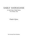Tapa de Early Hawaiians