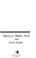 Tapa de Dr. Bieler's natural way to sexual health