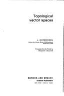 Tapa de Topological vector spaces