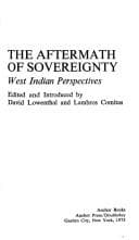 Tapa de The aftermath of sovereignty: West Indian perspectives