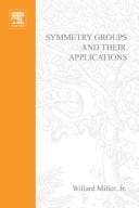 Tapa de Symmetry groups and their applications
