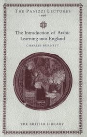 Tapa de The introduction of Arabic learning into England