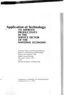 Tapa de Application of technology to improve productivity in the service sector of the national economy