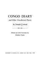 Tapa de Congo diary and other uncollected pieces