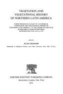 Tapa de Vegetation and vegetational history of northern Latin America