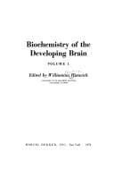 Tapa de Biochemistry of the developing brain