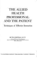 Tapa de The allied health professional and the patient