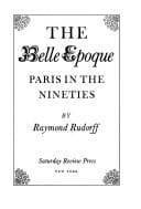 Tapa de The Belle Epoque