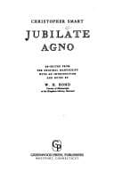 Tapa de Jubilate Agno