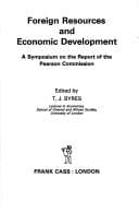 Tapa de Foreign resources and economic development