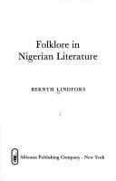 Tapa de Folklore in Nigerian literature