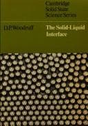 Tapa de The solid-liquid interface