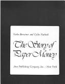 Tapa de The story of paper money