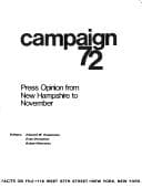 Tapa de Campaign 72; press opinion from New Hampshire to November
