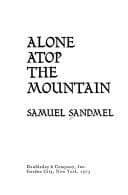 Tapa de Alone atop the mountain