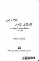 Tapa de Sound and sense