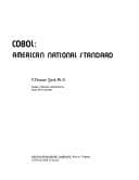 Tapa de COBOL: American National Standard