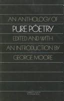 Tapa de An anthology of pure poetry