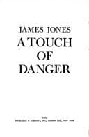 Tapa de A touch of danger