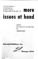 Tapa de More issues at hand
