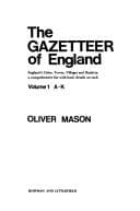 Tapa de The gazetteer of England
