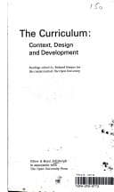 Tapa de The curriculum: context, design and development: readings