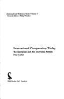 Tapa de International co-operation today