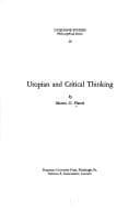 Tapa de Utopian and critical thinking