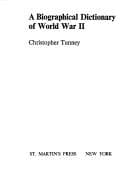Tapa de A biographical dictionary of World War II