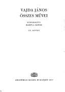 Tapa de Vajda János összes művei