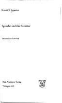 Tapa de Sprache und ihre Struktur