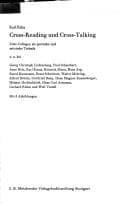 Tapa de Cross-reading und cross-talking