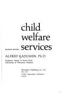 Tapa de Child welfare services.