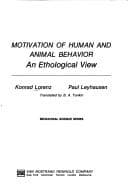 Tapa de Motivation of human and animal behavior