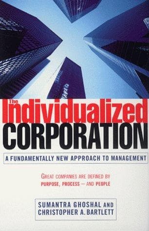 Tapa de The Individualized Corporation